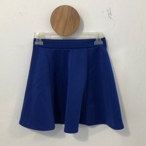Circle dress blue